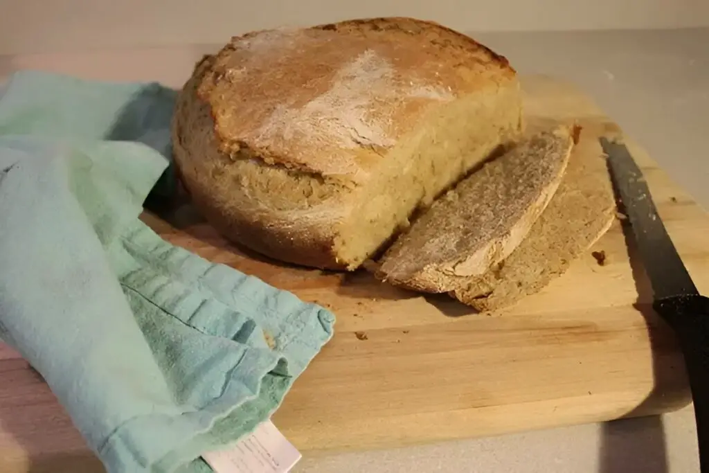 Peasant Bread Sliced