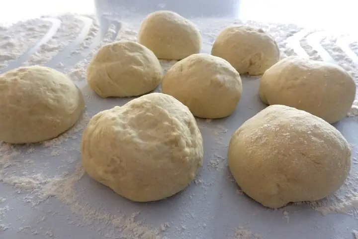 Pita Dough Balls