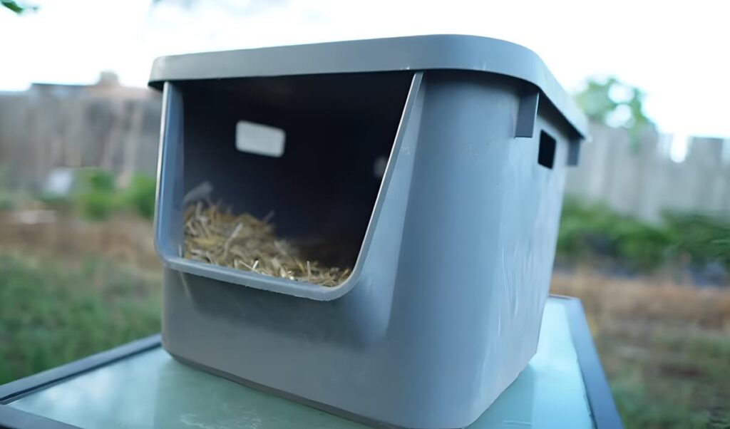Plastic Bin Nesting Box