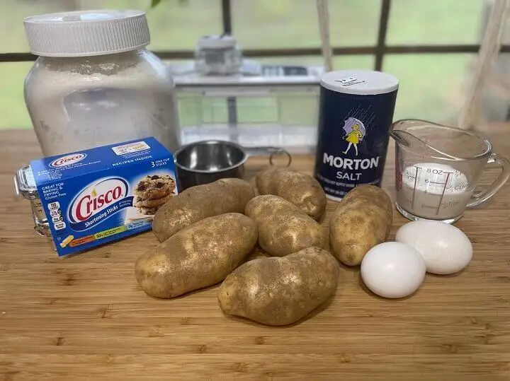 Potato Cake Ingredients