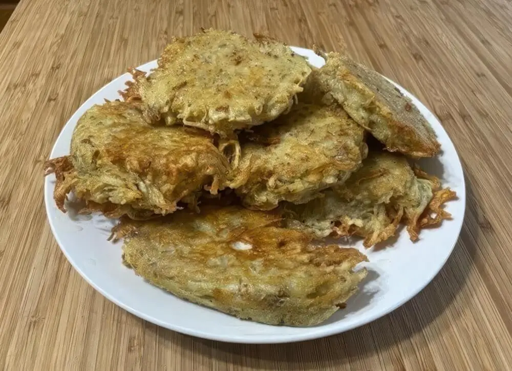 Potato Cakes on Plate