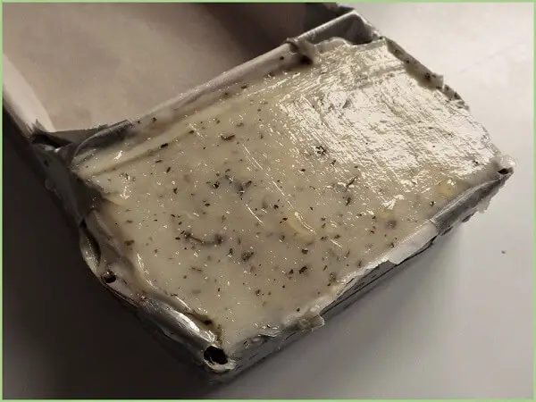 Raw Soap in Mold