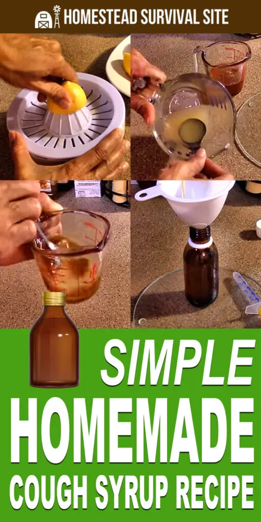 Simple Homemade Cough Syrup Recipe
