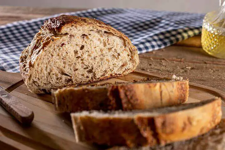 Sliced Bread on Table