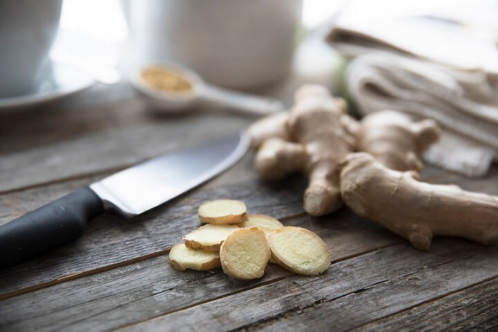 Sliced Ginger