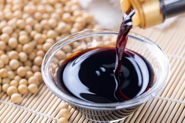 Soy Sauce in a Bowl
