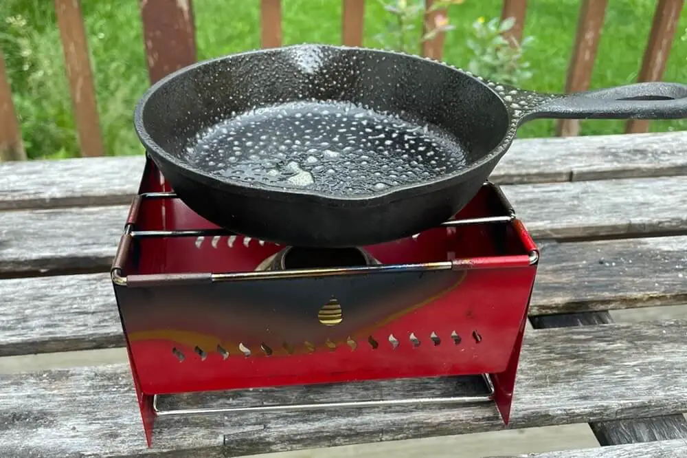 Sprayed Skillet