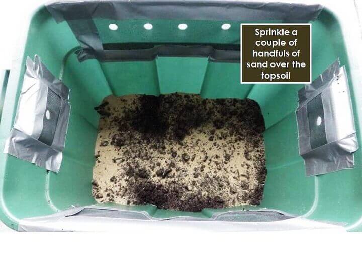 Sprinkle Sand Over The Topsoil