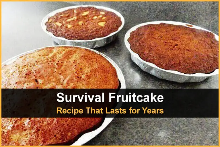 Survival Fruitcake Recipe That Lasts for Years