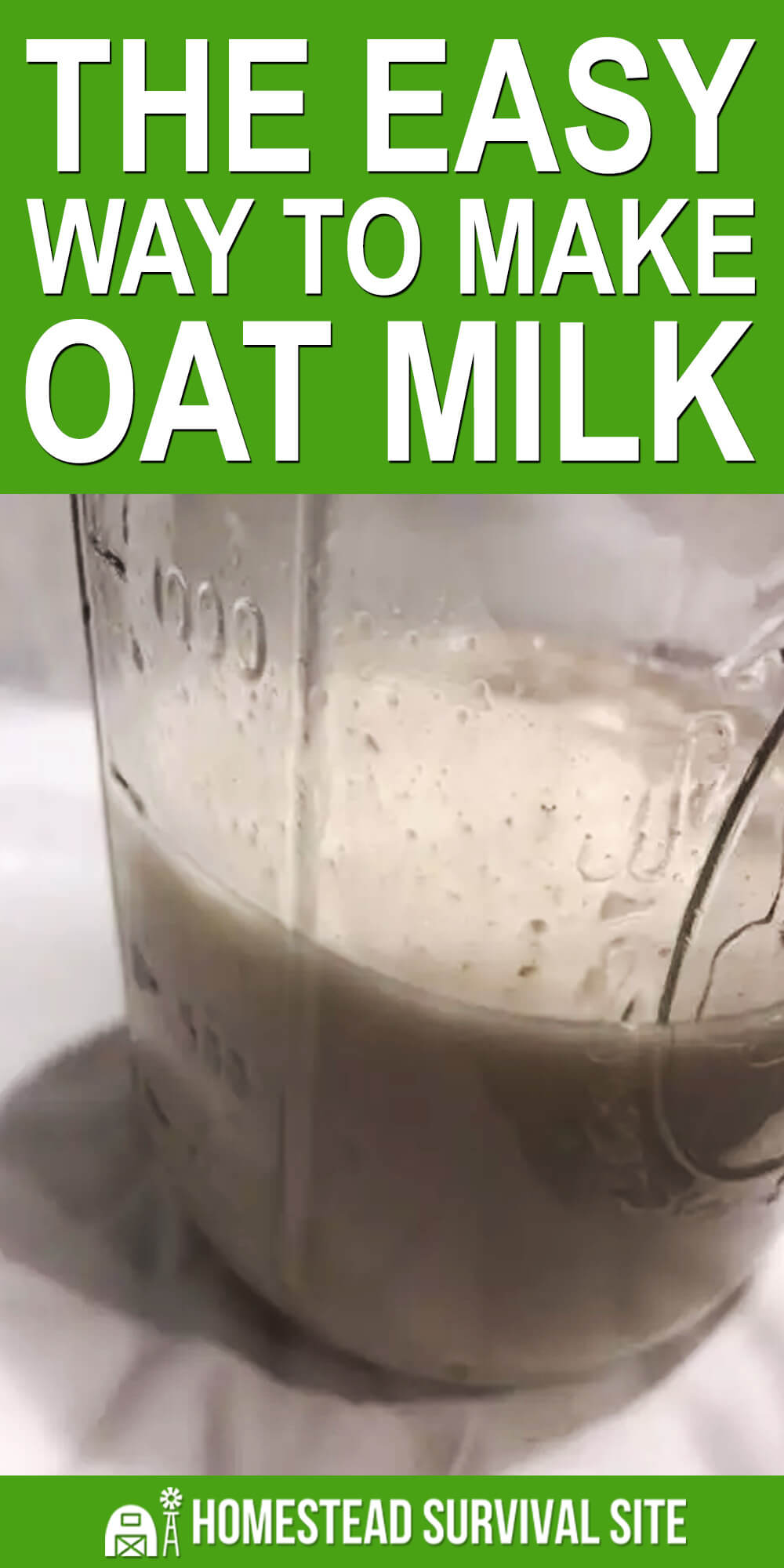 The Easy Way To Make Oat Milk