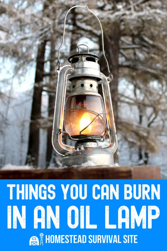 Things You Can Burn In an Oil Lamp