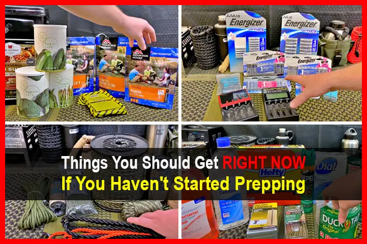 Things You Should Get RIGHT NOW If You Haven't Started Prepping