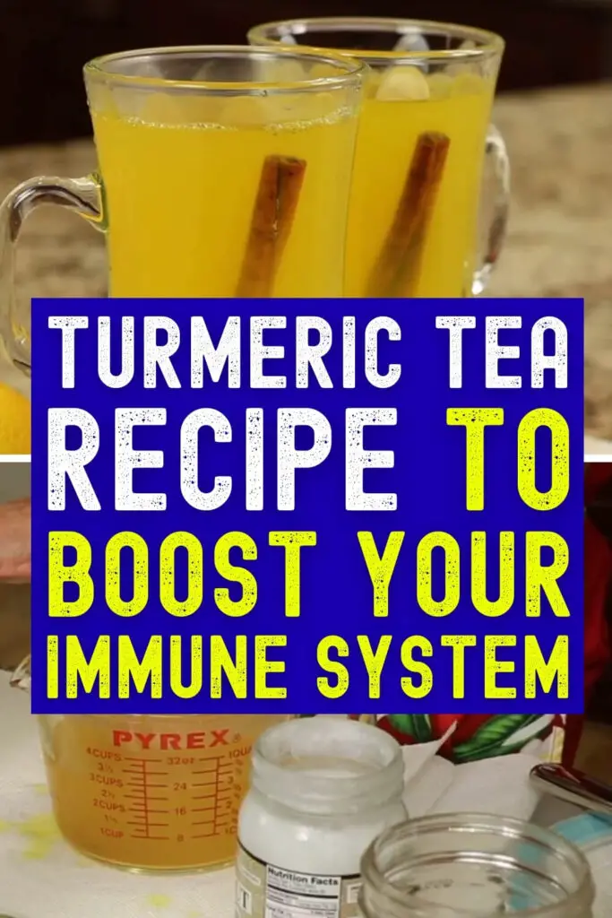 Turmeric Tea Recipe to Boost Your Immune System