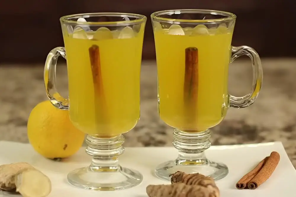 Two Glasses of Flu Bomb