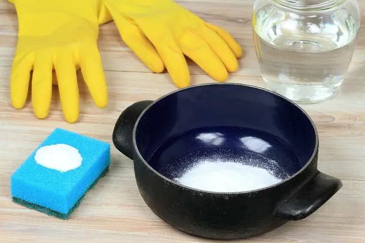 Using Baking Soda to Clean Pot