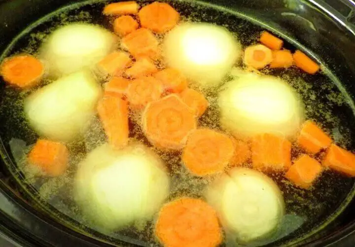 Vegetables Boiling