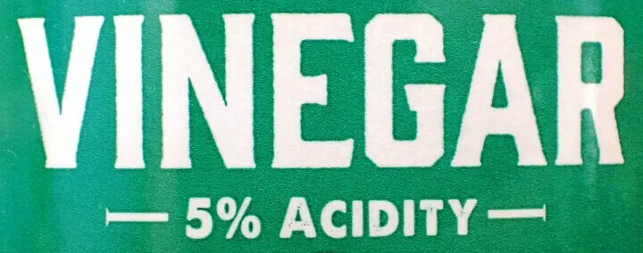 Vinegar 5% Acidity