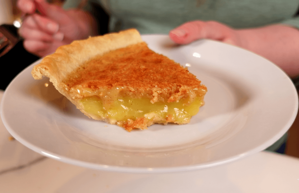 Slice of Vinegar Pie