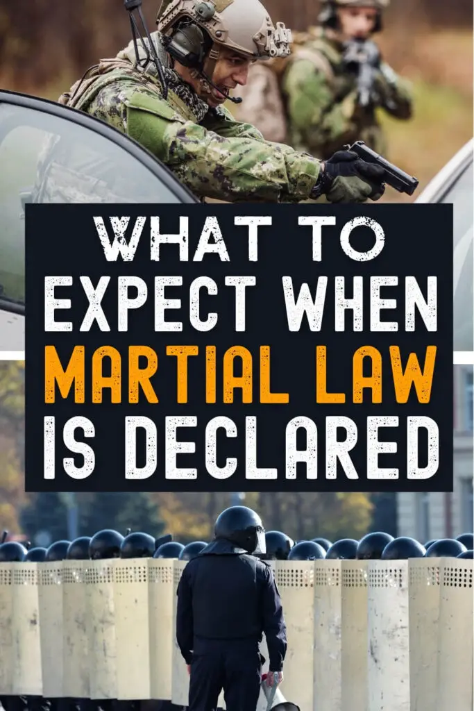 What to Expect When Martial Law is Declared