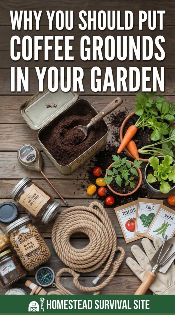 Why You Should Put Coffee Grounds In Your Garden