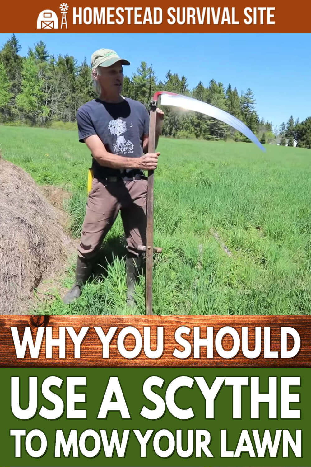 Why You Should Use a Scythe to Mow Your Lawn