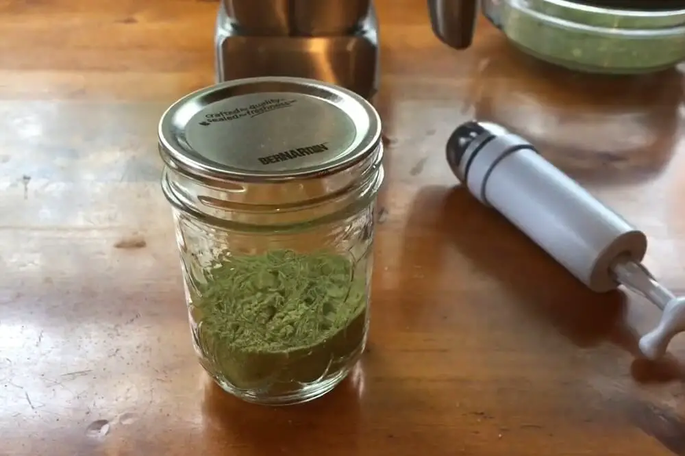 Yarrow Powder in Jar