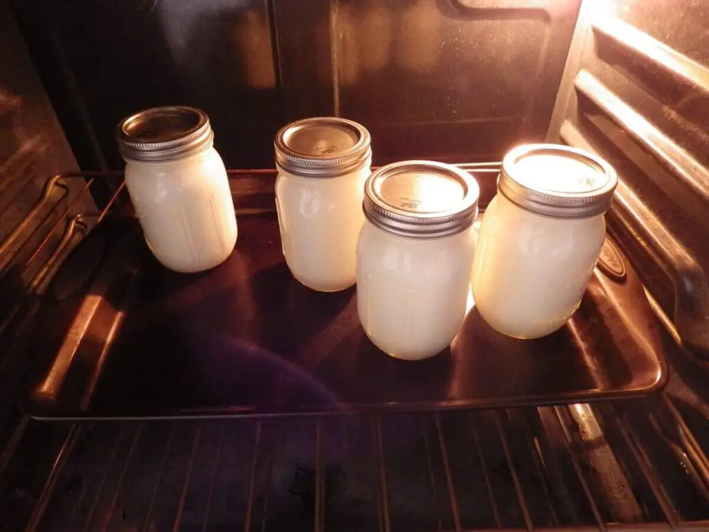 Yogurt Fermenting With Oven Light