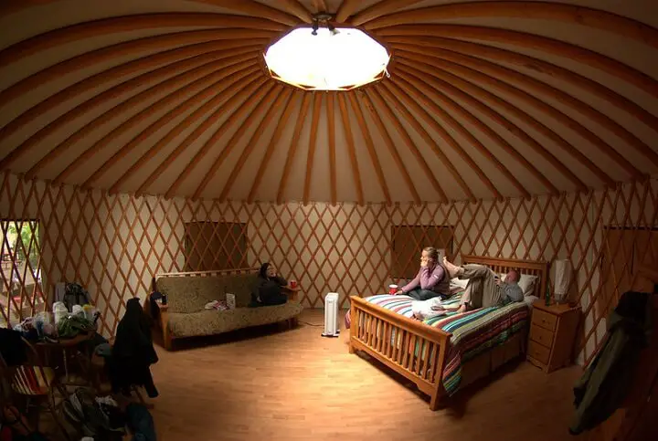 Yurt Couch and Bed