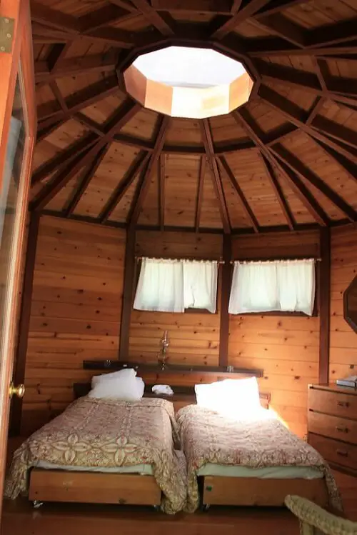 Yurt Twin Beds